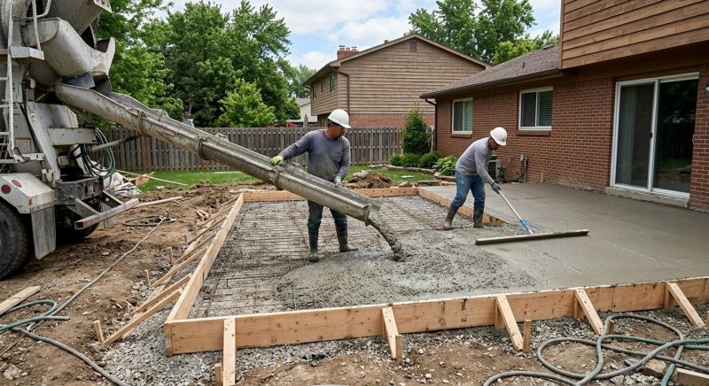 Concrete Patio Installation Service