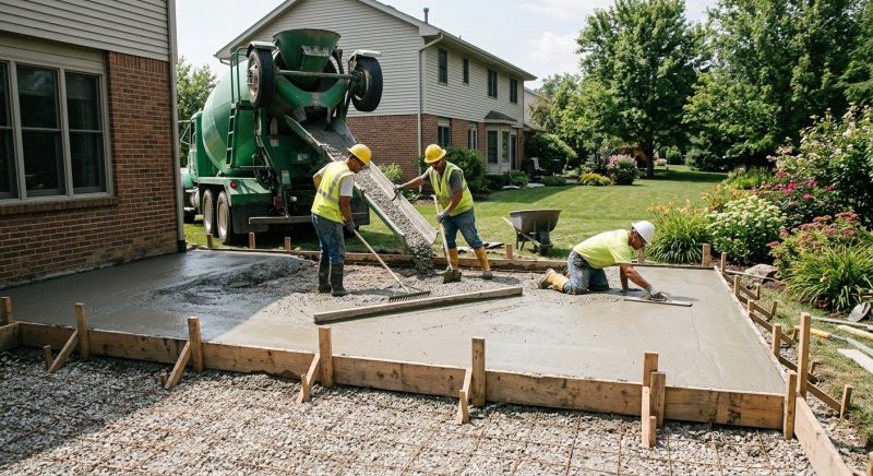 Concrete Patio Installation Service
